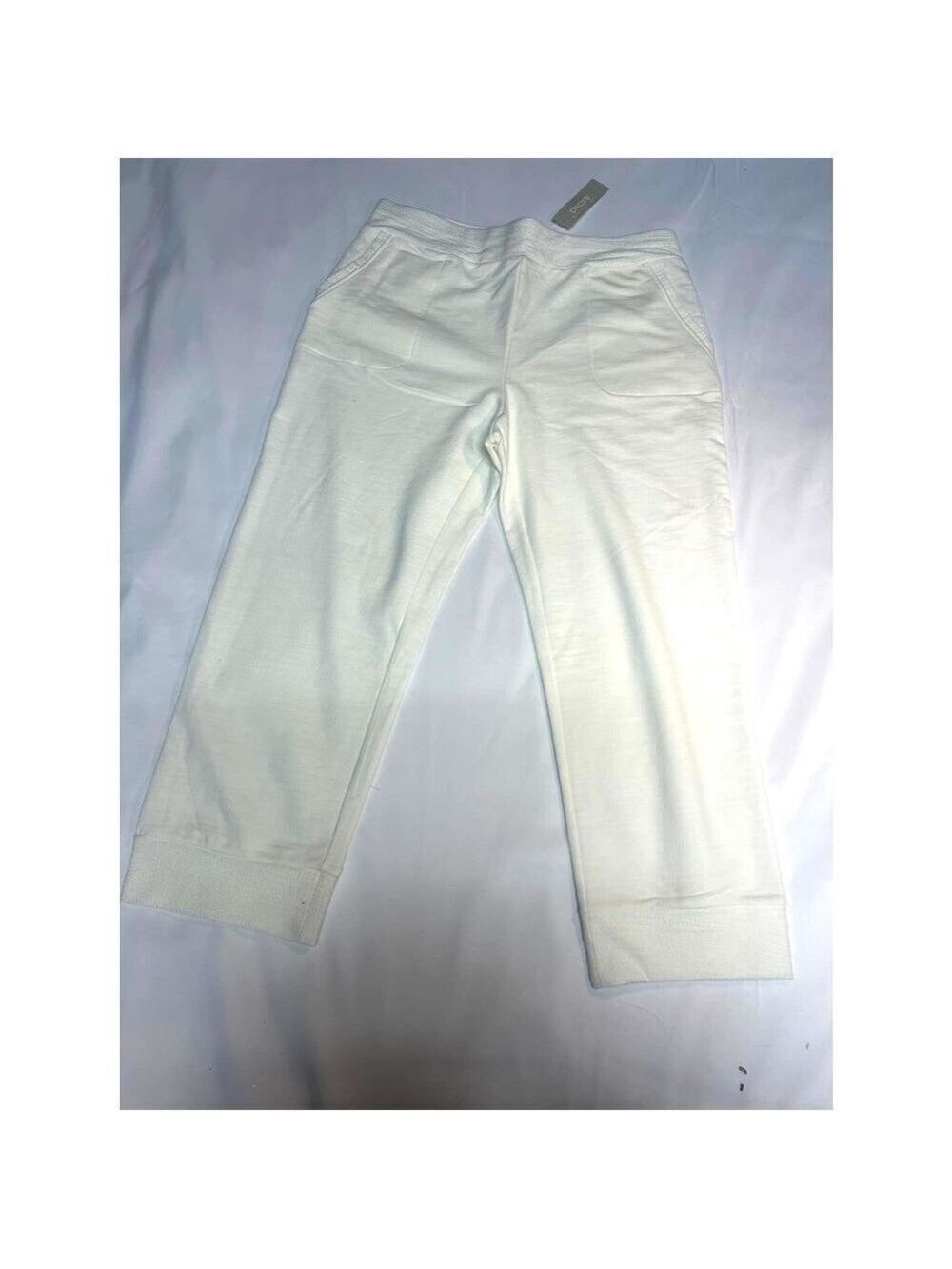 CHICO’S Zynergy textured crop pants Size M /1 (BB) NWT - Picture 2 of 7